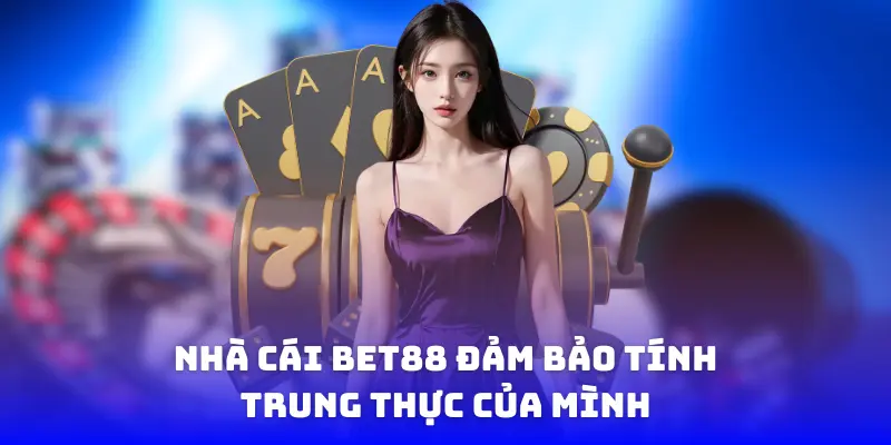 Nhà cái BET88 đảm bảo tính trung thực của mình