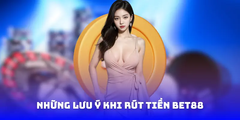 những lưu ý khi rút tiền bet88