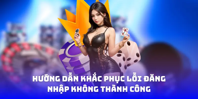 Hướng dẫn khắc phục lỗi đăng nhập không thành công